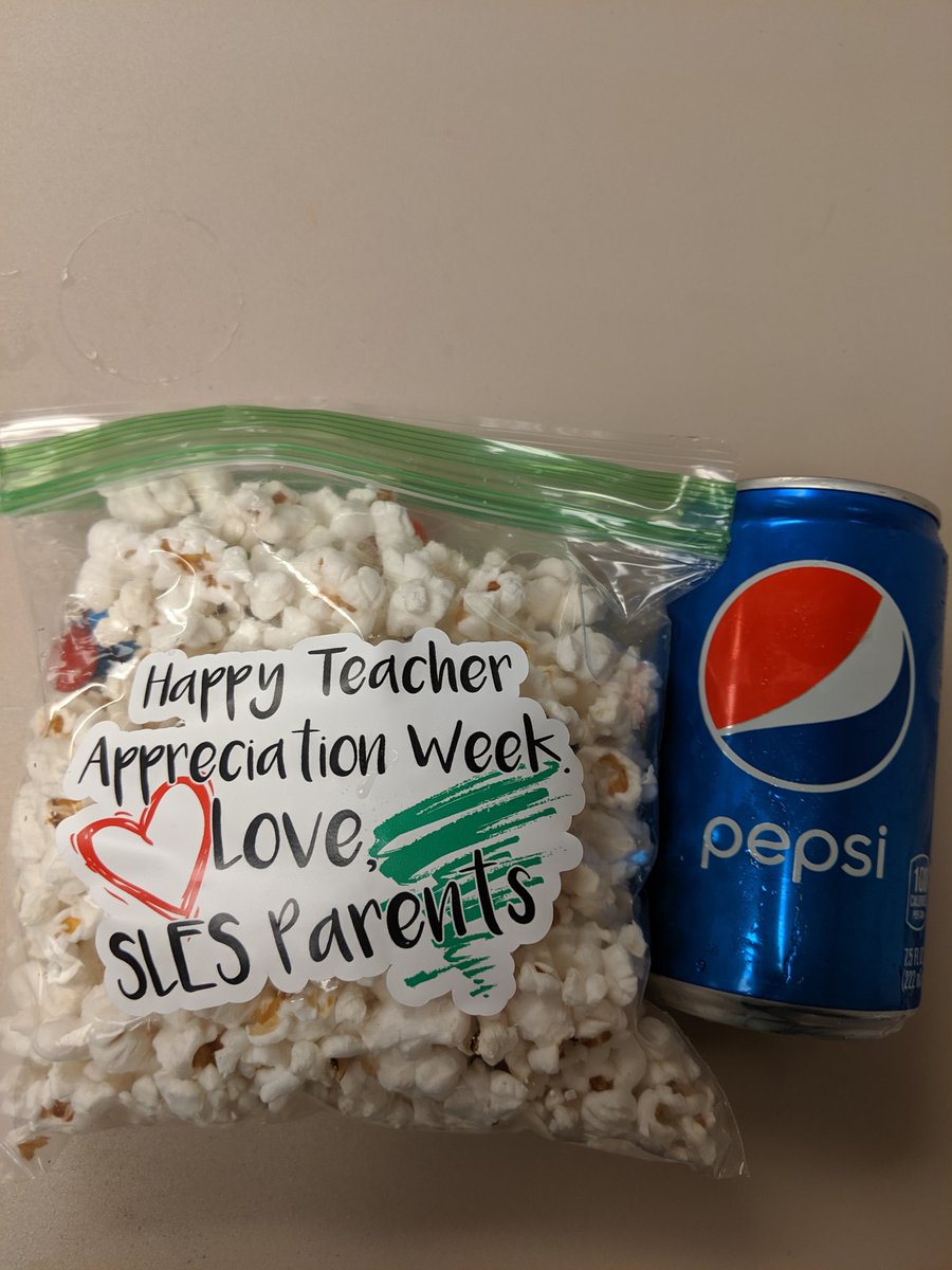 Thank you SLES parents for the sweet surprise.  
#WeAreTheLuckyOnes
@SLESTornadoes
