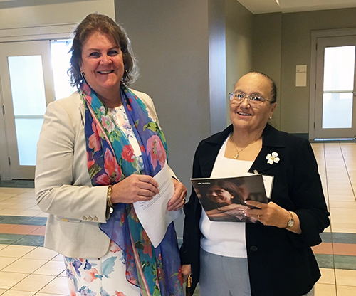 Qualidigm's tweet image. Kathy Roby, BSN, MA, MS, CHCE, presented to a packed room at the 2nd Annual Quality and Compliance Conference in MA on Wednesday! She discussed how to make #quality work for you and your agency. #quality #healthcare