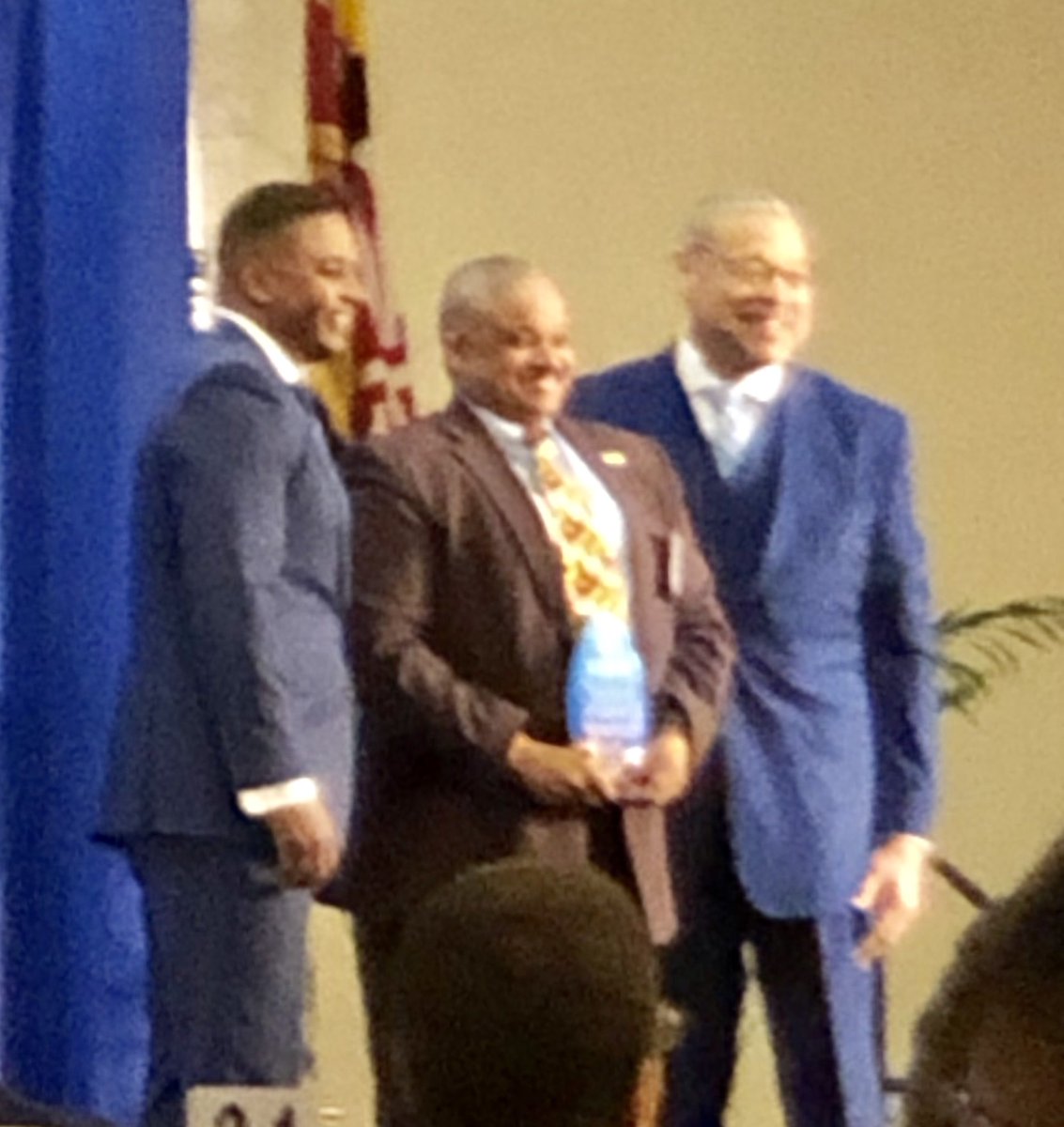 COMTOMd's tweet image. COMTO Md congratulates Dep.Sec Earl Lewis @MDOTNews on his honor at the MWMCA Annual Business Expo