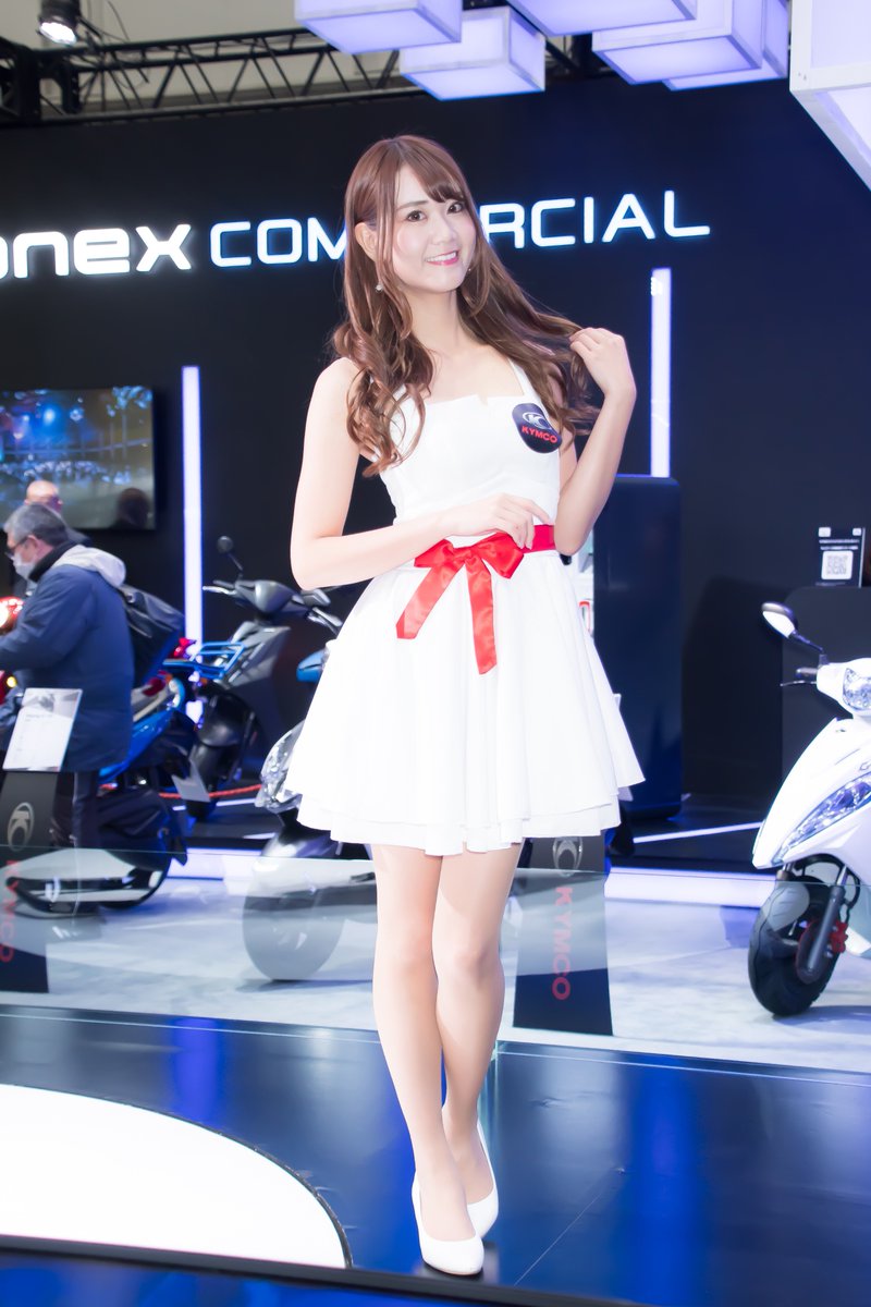 off_Bun's tweet photo. 190324 東京モーターサイクルショー2019@東京ビッグサイト東5ホール
#モーターサイクルショー
#tokyomotercycleshow
#tmcs2019 #KYMCO #キムコ
#コンパニオン #キャンギャル
#安藤まい @mai_andou0407 https://t.co/aG0szZT440