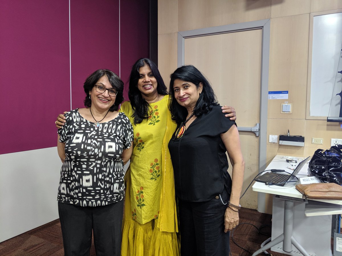 kavitar's tweet photo. Thanks for the invite to speak at #Microsoft @CharuSrinivasan #microsoftwise #microsoftwomen #wit @SandhyaLuther inspiring to #unleashtheleaderwithin #WomenInSTEM #womenintech https://t.co/SQfetbklmn