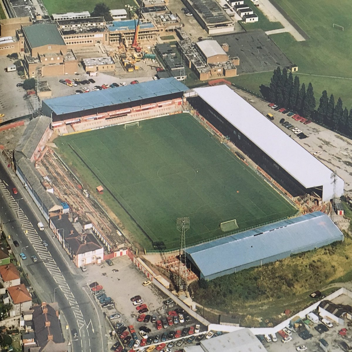 Brianow79000812's tweet image. The Racecourse Ground home of Wrexham #wrexham