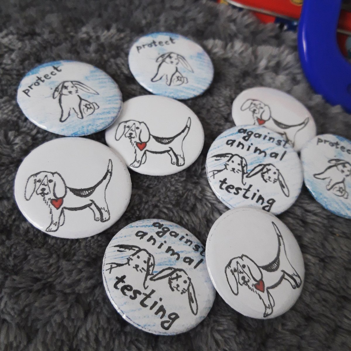 AIWS6's tweet image. Cruelty free pins. 
etsy.com/shop/6aiws

#crueltyfree #againstanimaltesting #vegan #veganart #rabbit #beagle #beaglelover  #beaglepin #rabbitpin #pins #etsy #art #illustration