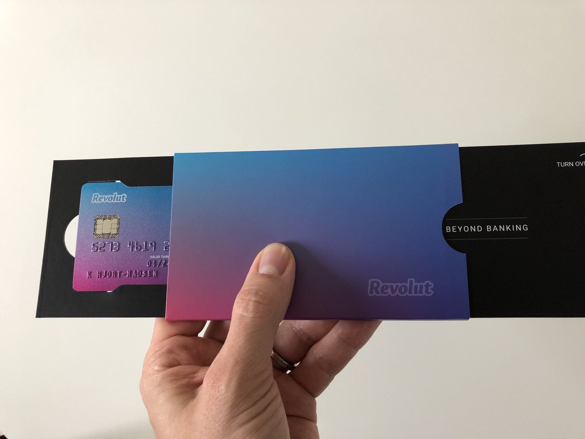 Checking out the REVOLUTion (and competition;) in #banking. Interesting for travelling and online - limited in traditional financial services... #FinTech #NewTech