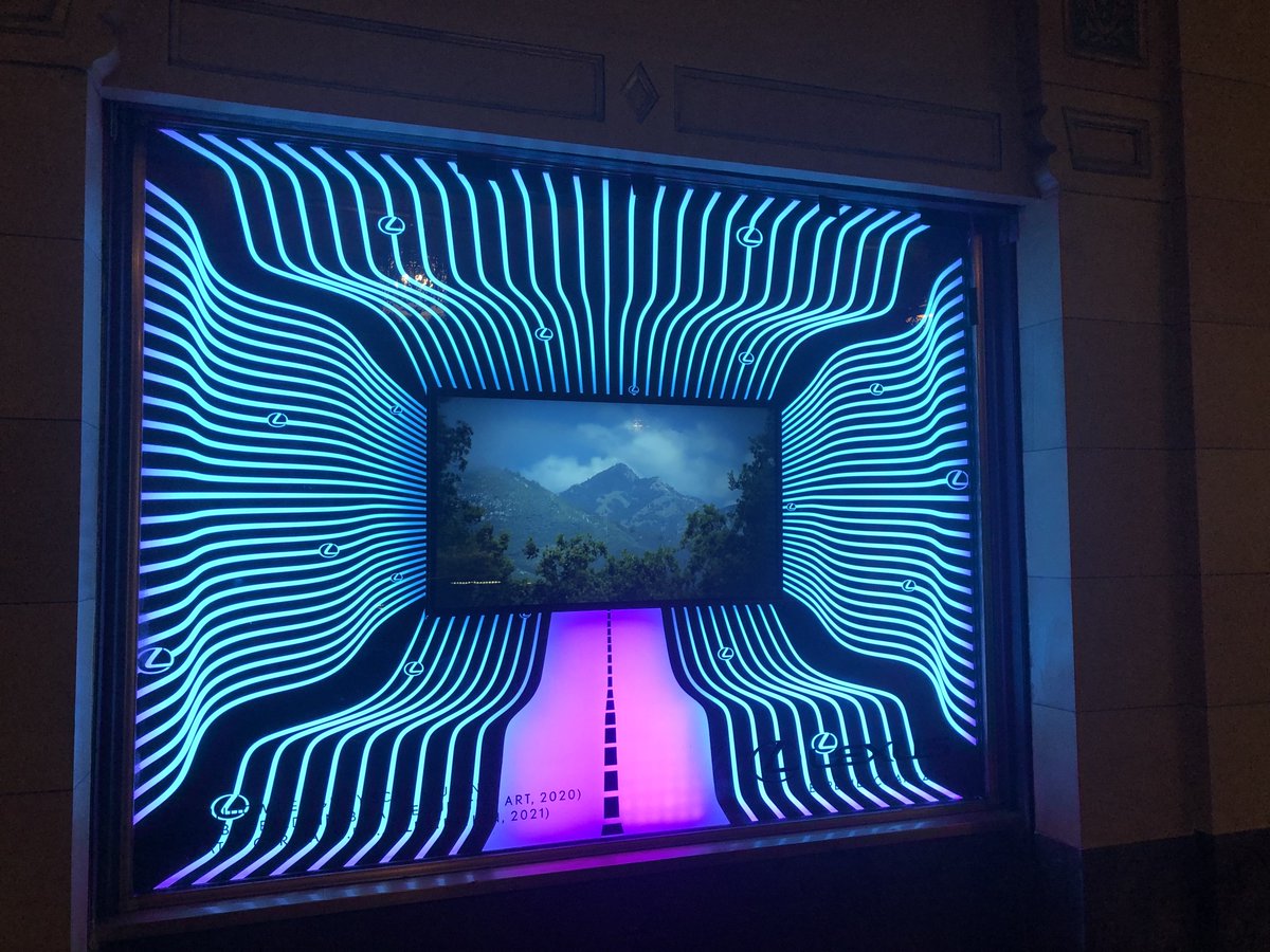 TheFoxTheatre's tweet photo. #SCAD is celebrating 40 creative years with the #SCAD40 Sweepstakes!! Did you know, esteemed @SCADdotedu students were commissioned to create the new @Lexus window design in the Arcade?

Learn more about the #SCAD40 Sweepstakes and enter to win here: https://t.co/yeukrQhSLe https://t.co/uwncChKGWb
