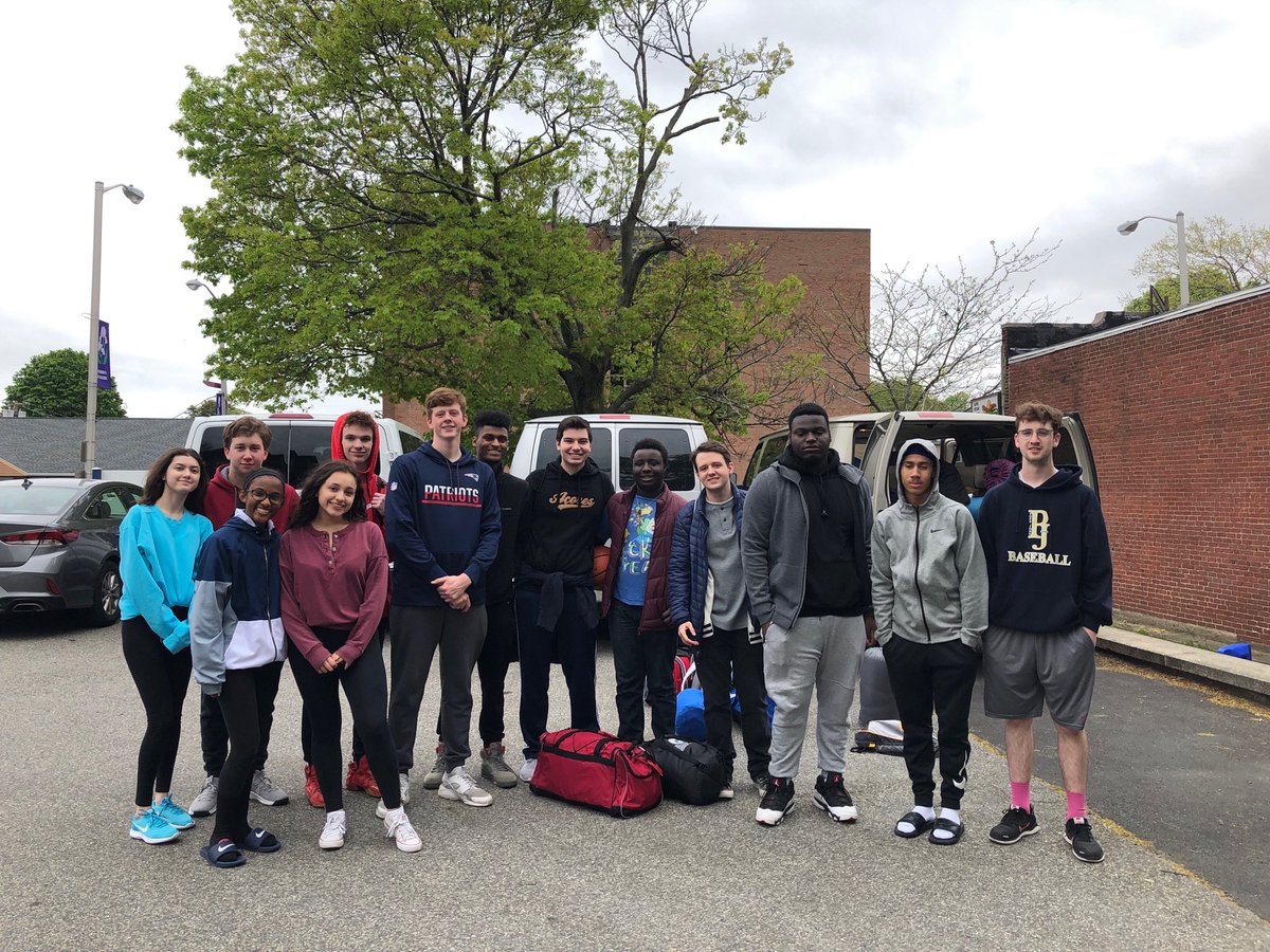 Several PJ seniors and teachers are headed to Maine for the weekend to go whitewater rafting. Have fun and safe travels!
