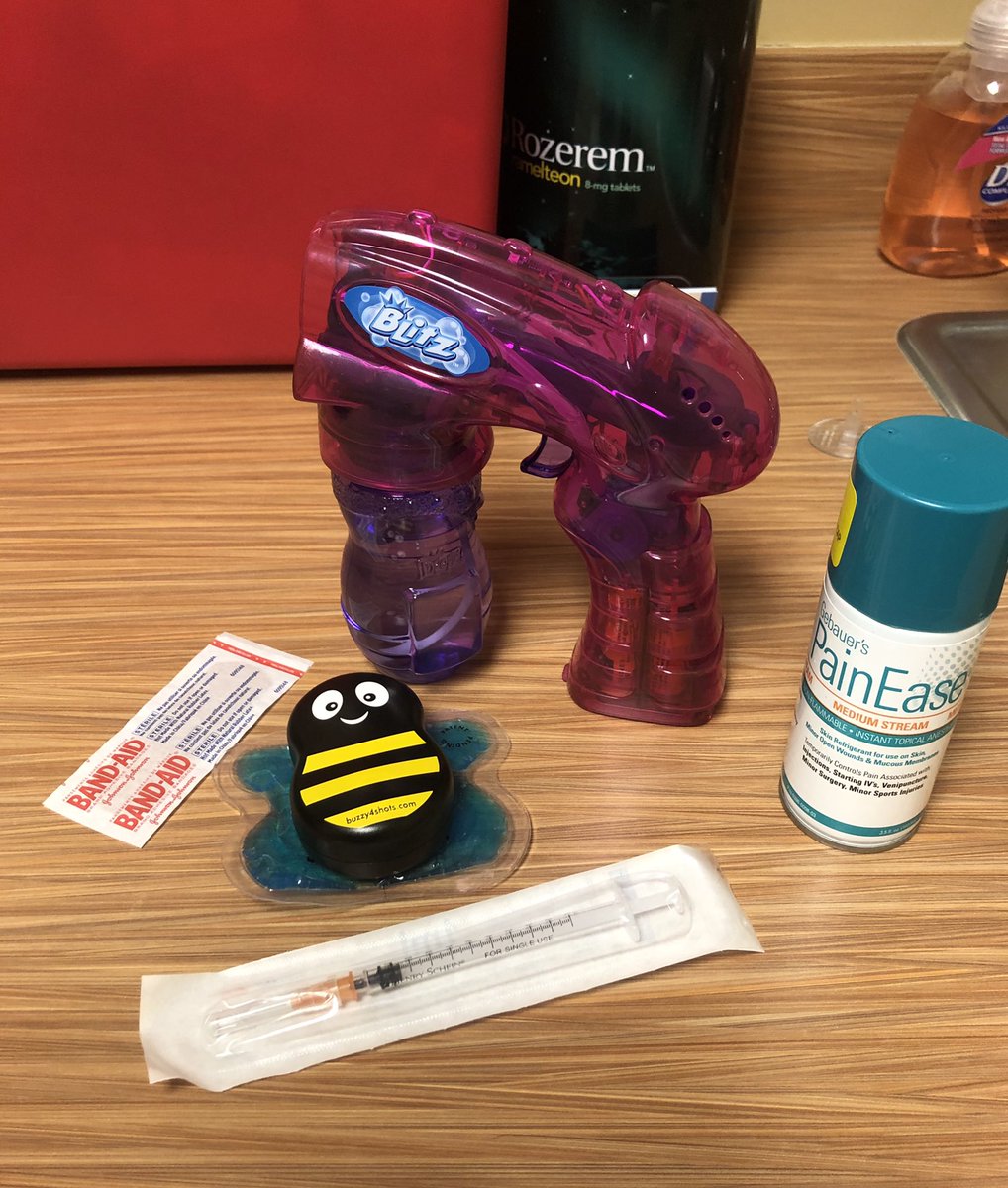 An amazing Friday at work is when you get to help a child with severe needle phobia successfully cope with an injection so he can begin much needed interventions to manage asthma symptoms. #itdoesnthavetohurt #ThisIsPedsPsych #buzzy4shots