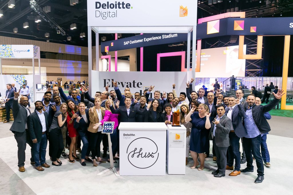 sbmager's tweet image. What an honor it’s been to win SAPs Pinnacle awards for Digital Partner of the Year, and Customer Experience Partner of the Year!  Our team is simply amazing!   @DeloitteDIGI_US  @SAP_CX #ElevateHX