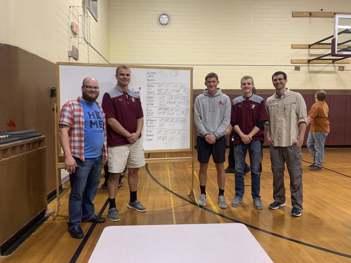 PPStudentCo's tweet photo. Congratulations to Travis, Noah and Eli on being the 2019 Current Events Challenge winners! https://t.co/YLwgx3z4v2