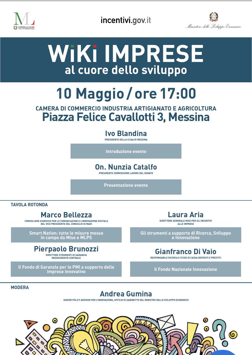 #wikiimprese #messina #nuoveopportunita #innovazionitecnologiche con @marcobellezza @ivoblandina