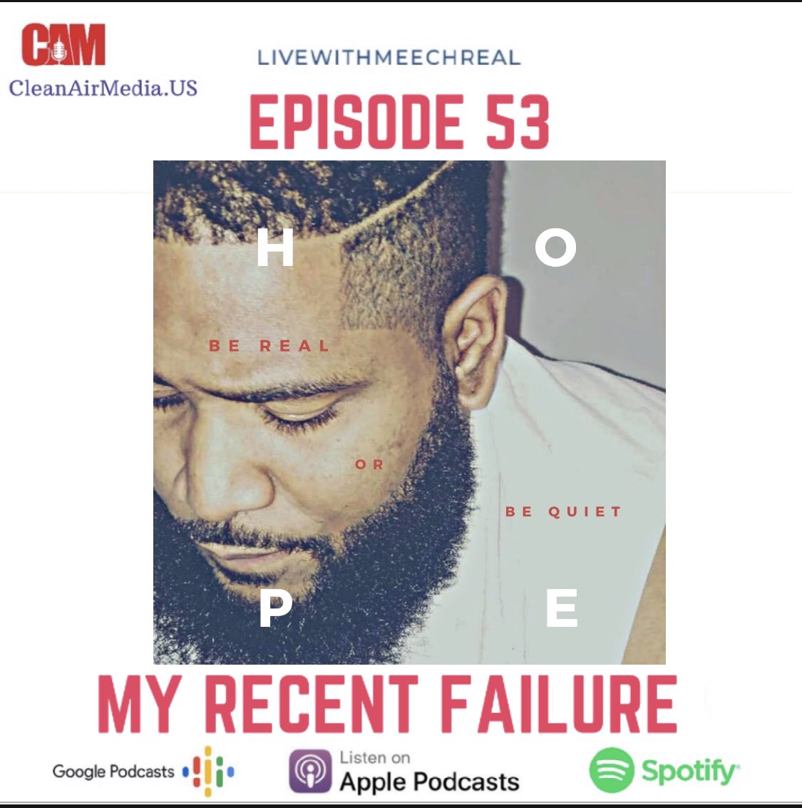 MeechADadCoach's tweet photo. Episode 53 - Because I Failed...

Listen To My Podcast : https://t.co/8YRgEuAy1r

❤️HAPPY MOMMY'S DAY❤️
I Failed 3 Times : [2:40] ❌
Meech Might Preach : [16:43] Galatians 6:7 🛐 #ChristianContentCreator #LivewithMeechRealPodcast https://t.co/SpG2XQyQMQ