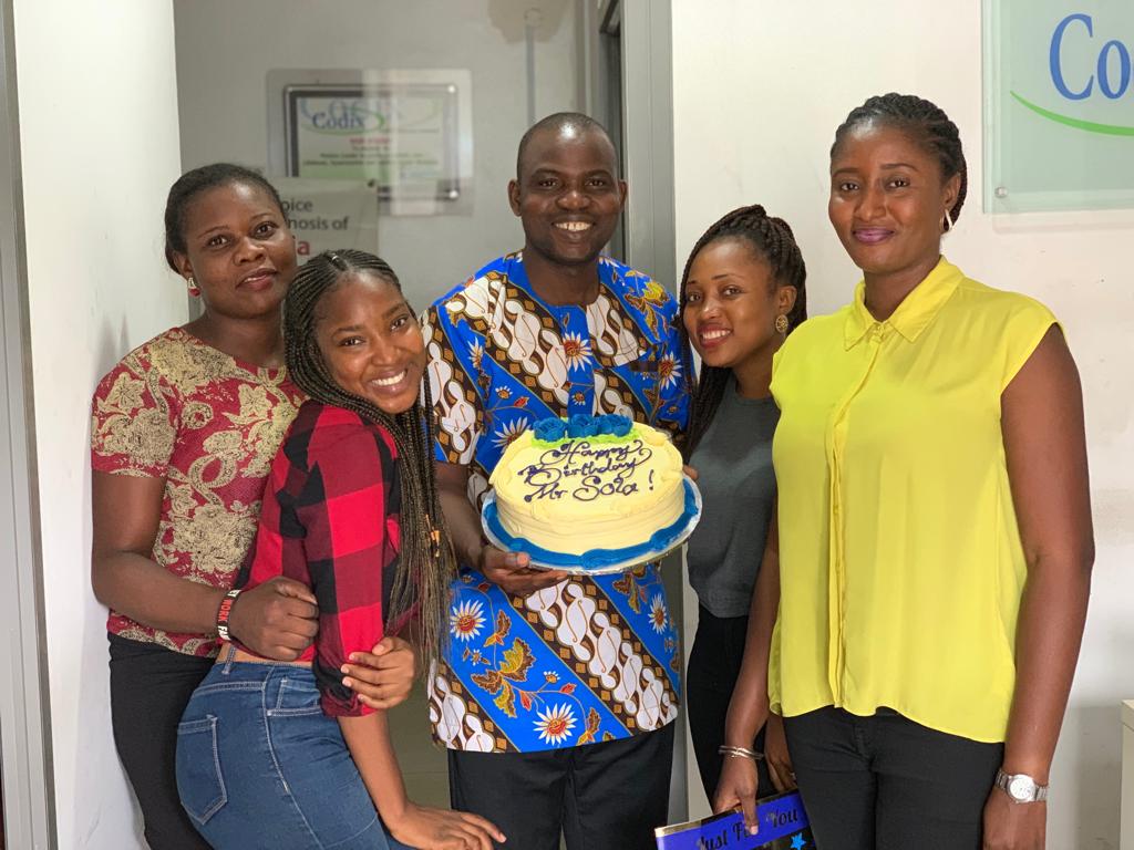 Codix_Pharma's tweet photo. Still celebrating our Head of Accounts. Much love from us all to you. Your birthday will open more doors for you Sir. Happy birthday sir. #codixpeople #smiles #special #codixpharma https://t.co/uBq7oUGBXd
