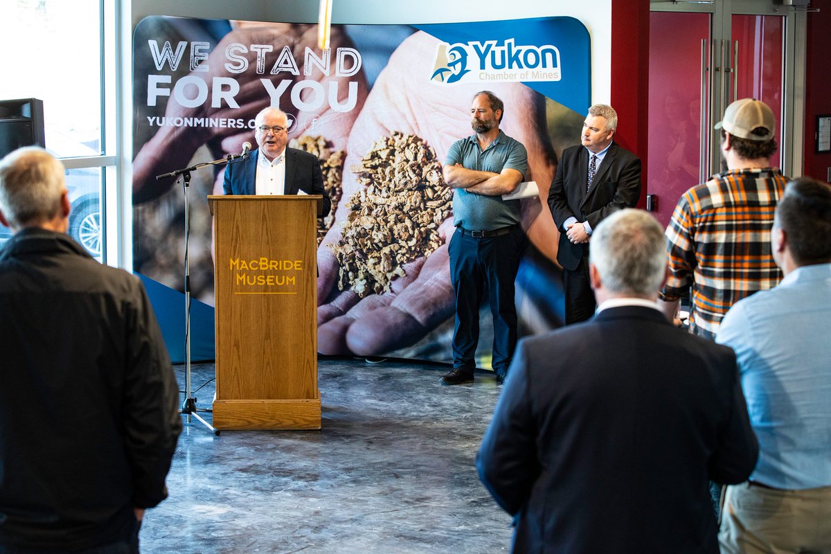 YukonMiners's tweet photo. There was a great turn out at last nights #YukonMiningWeek Business After Hours! Thanks to @CyrDrilling for your generous support of the event! https://t.co/nd94ksZ0ld