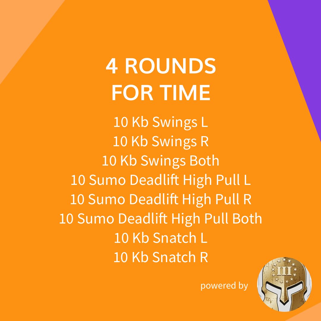 Wodify's tweet photo. This is a great Kettlebell flow to go light on if you're sore from the week or push yourself and go heavy!
Powered by 3rdprimetime3 on Instagram!
#roundsfortime #kettlebell #kettlebellflow #wodify #weekendworkout #workout #snatch #kbsnatch #kettlebellswing #wodifywod https://t.co/u7UFNuIo6e