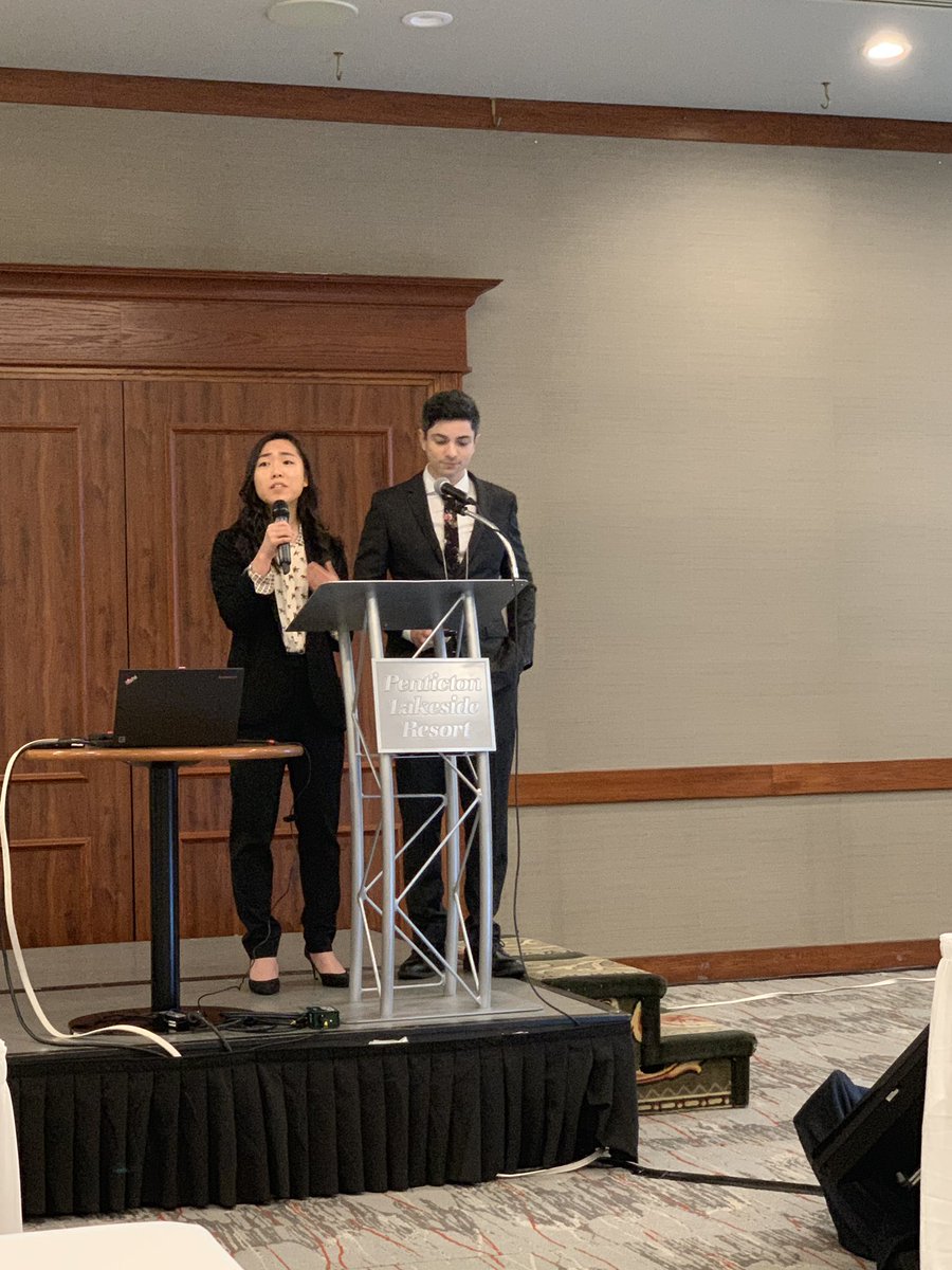 ahmerkarimuddin's tweet photo. @vivianwltsang @SagorinZ from @UBCMeds at #BCSS19.
Over the last 25 years, 84% of residents complete their training, with no gender difference, equal times to completion and research productivity.
>50% of residents from 2013 are women. Women are more likely to do fellowships. https://t.co/IhckVeYM8Z