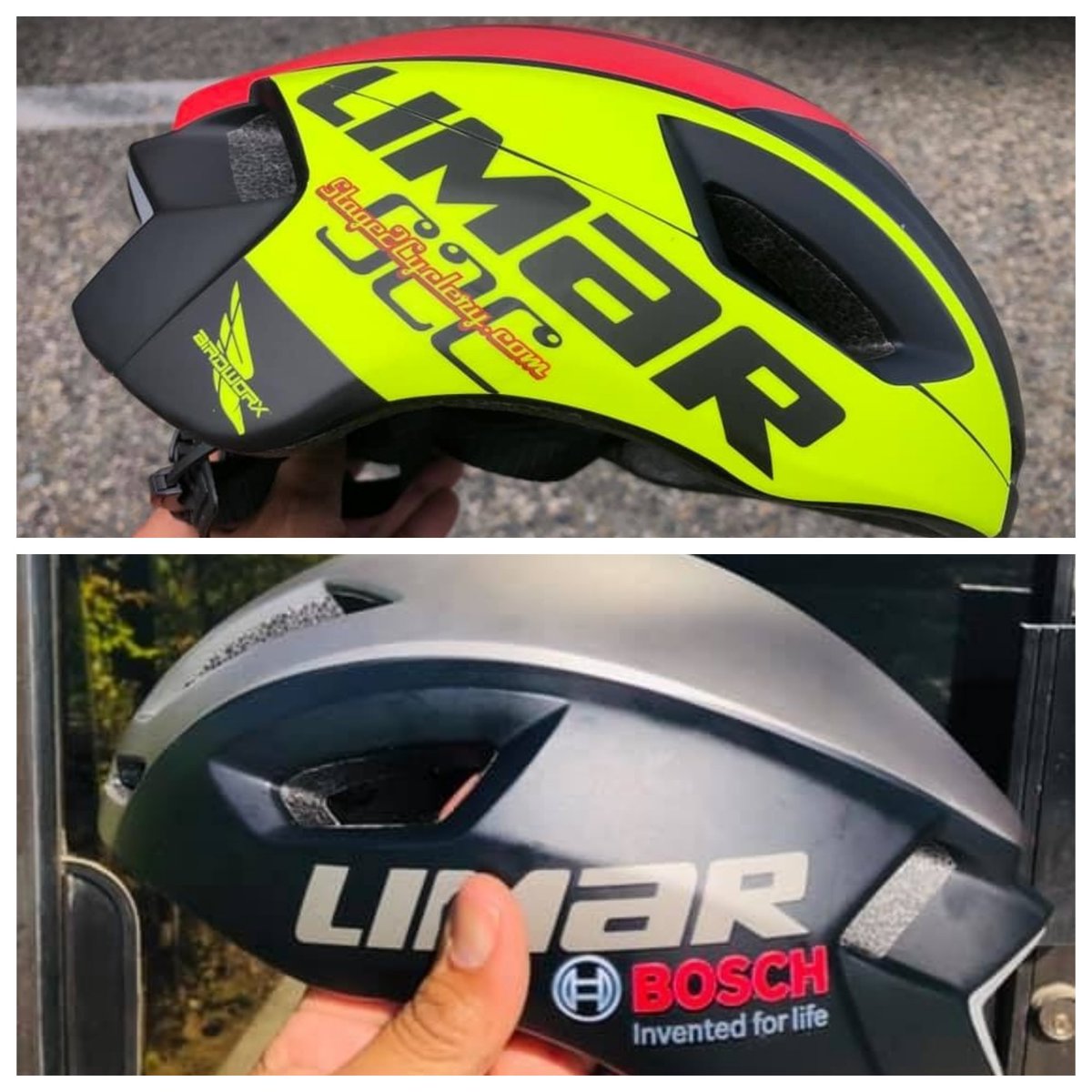 S2Ccycling's tweet photo. S2C's team helmet, the Limar Air Speed, is now available in custom wrap by Birdworx! Get yours wrapped or buy one - contact Rigo at Stage 2 Cyclery.

#stage2cyclery @BirdworxInc @albabici @limar_helmets #airspeed #aero #cycling #helmet #makeityourown https://t.co/TzFkxqiC3a