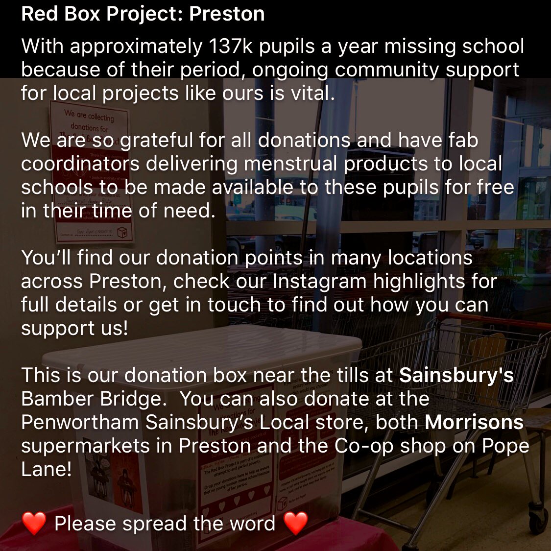 Red Box Project: Preston (@red_box_preston) on Twitter photo 
