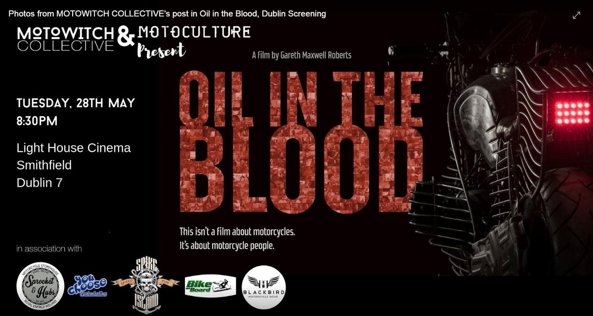 EFLonboard's tweet photo. https://t.co/o7PunxdI7N are pleased to be one of the sponsors for the screening of the movie "Oil in the Blood" on the 28th May in the Light house Cinema, Dublin. https://t.co/YPdJheyBQQ