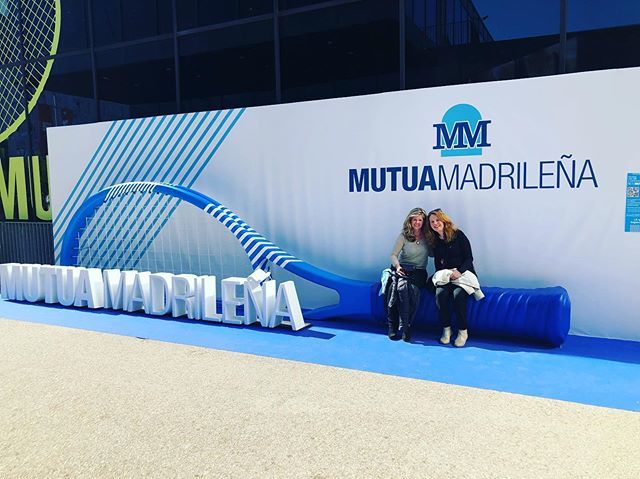 ANDPRLTD's tweet image. So excited to be in @madrid waiting to go into the @mutuamadridopen ! bit.ly/2Vtqpfo