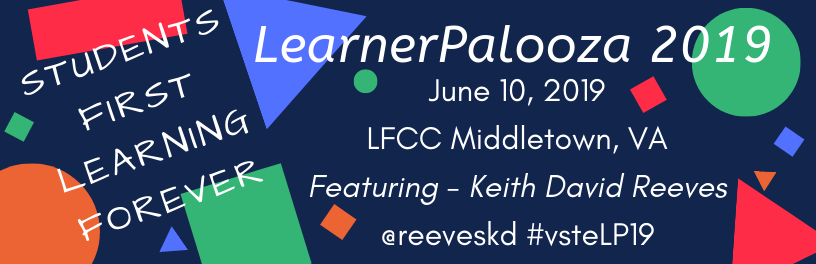 rodcarnill's tweet photo. https://t.co/sziZG9yPvi
@vste #vsteLP19
register today - https://t.co/f56JMQAXGY
Also presenting
@mrsfoxrox
@awfrench1
@ESL_Adventures
@glgensemer
@applymycool
@dhorndorff
@SrtaCole
@MrsC3020
Children and their learning first, in all things, now and forever. @reeveskd https://t.co/ZTJ8WiLDt6