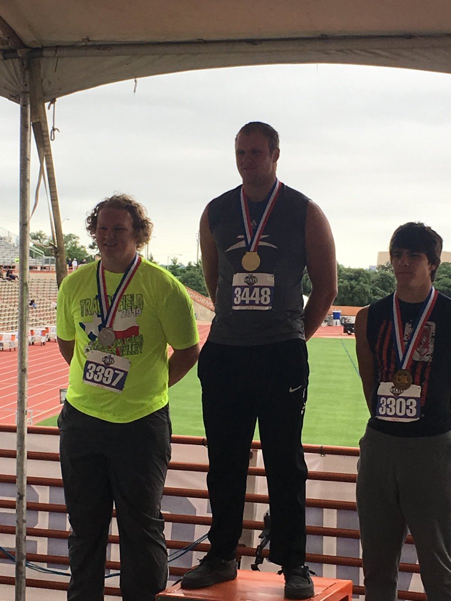 Water Valley ISD (@watervalleyisd) on Twitter photo Hunter Sturgess places 2nd in Discus at the state track meet Hunter Sturgess places 2nd in Discus at the state track meet