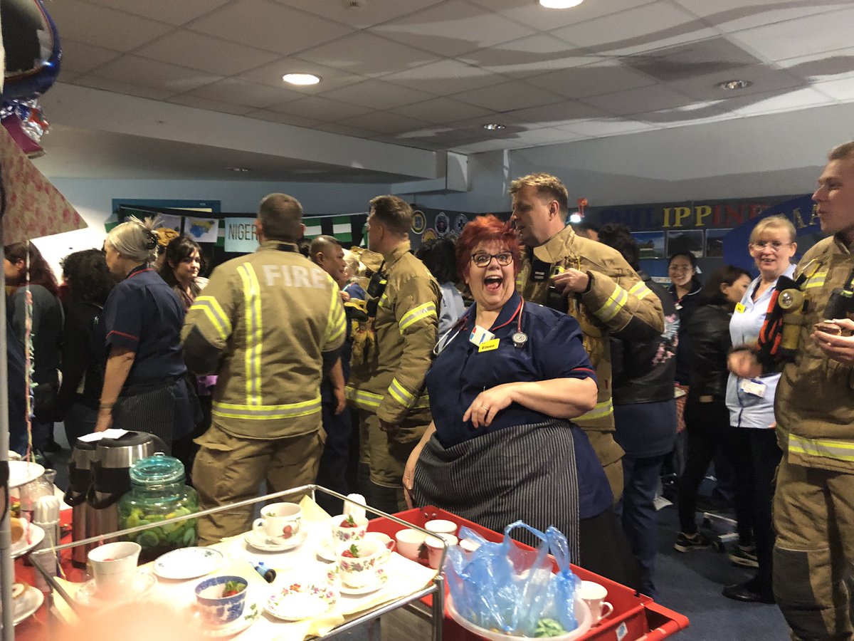 It’s sizzling hot <a href="/LG_NHS/">Lewisham and Greenwich NHS Trust</a> #NursesDay2019