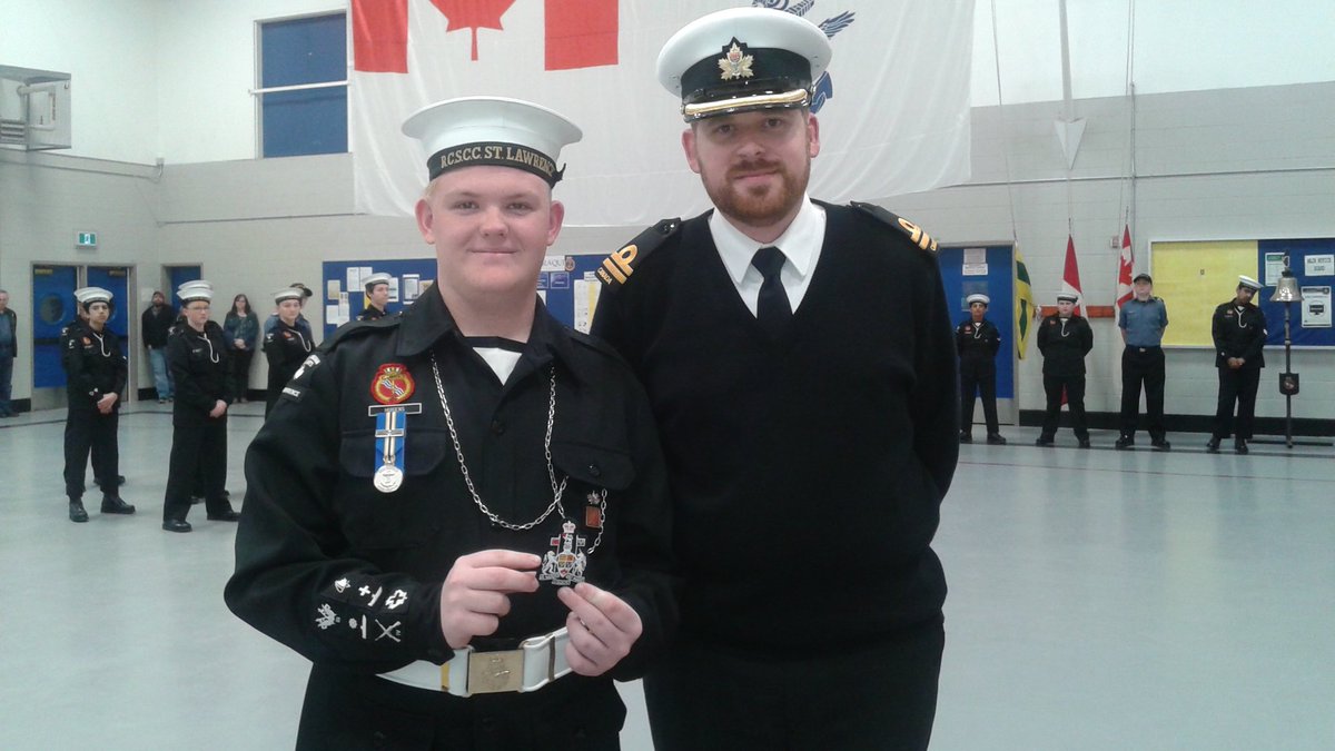 RCSCC33's tweet photo. Congratulations to our Coxswain, CPO2 Benjamin Huigens for your promotion to Chief Petty Officer First Class. https://t.co/7uJruF2sl0