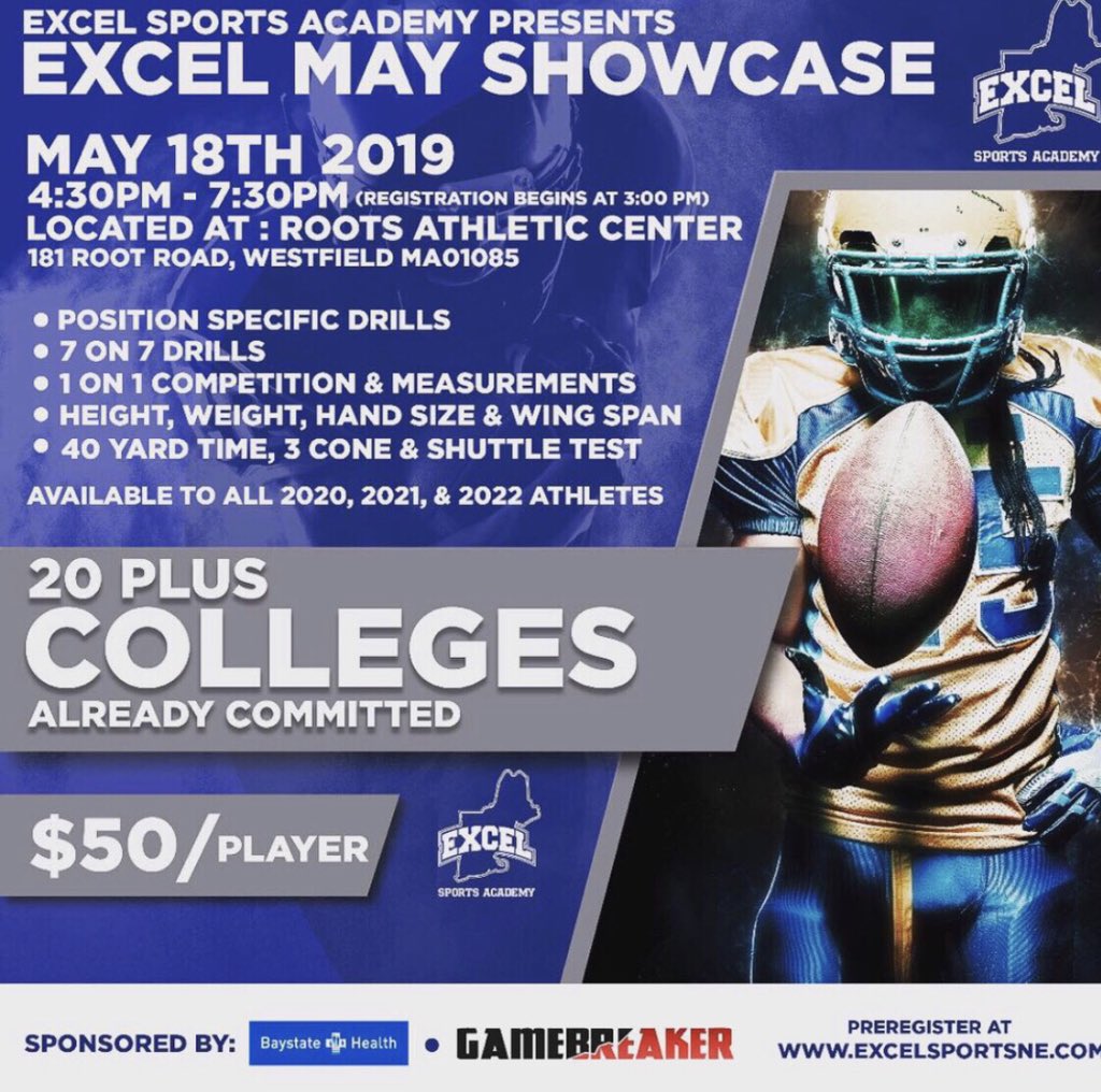 ESAofNewEngland's tweet photo. Opportunity is 1 week away‼️Don’t miss out.. @excelnewengland @ehorn_jr @mikemorrisino @staylordc @ValdamarTBrower @coachwatson413
#ExcelShowcase https://t.co/xFcoacihgP