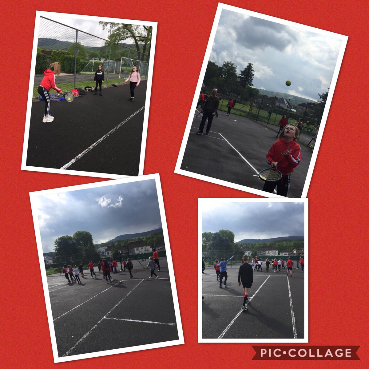 CwmneddPrimary1's tweet photo. Year 5/6 had a fantastic morning at Glyn-neath tennis courts we would like to say a massive thank you to @GlyneathJTennis https://t.co/InXRU3nYYX