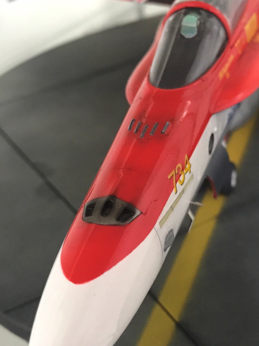 Mokezo_yh's tweet photo. #CF188A
汚れきった機体を塗るのも難しいけど、汚れ始めた機体もまた難しいもんだな(^◇^;)
後日ちゃんと撮影しよ!
次はロービジ!!これ絶対! https://t.co/7zrSZUz7Kr