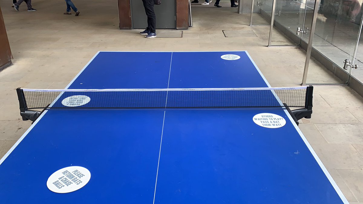 PingNewcastle's tweet photo. New net has been installed come down and have a game always available 🏓🏓 #TableTennis https://t.co/V82rQWxJX6