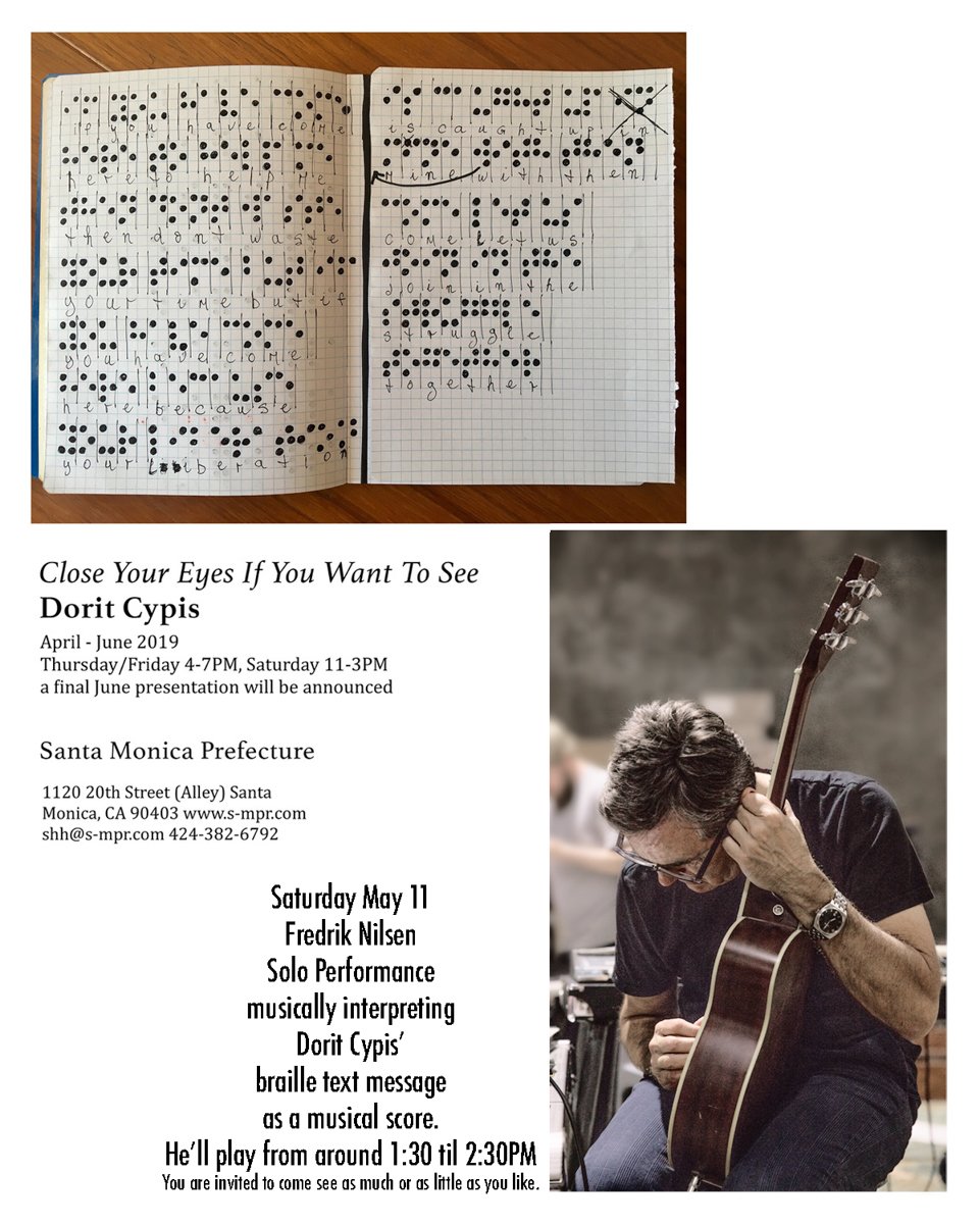 LAFMS's tweet image. Solo Fredrik Nilsen gig is as rare as hen's teeth. Saturday May 11 in Santa Monica. Details on the flyer.