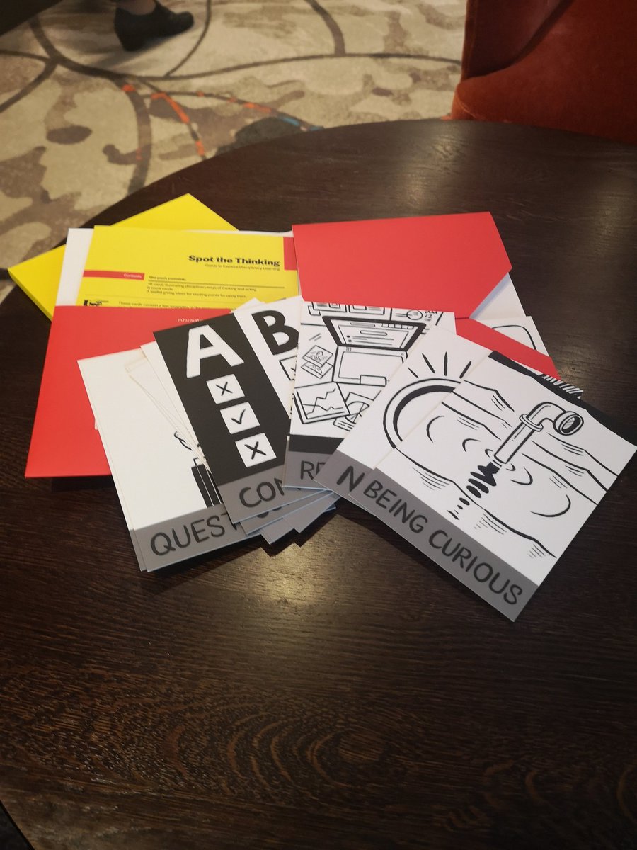 Karen Clark (@karen__clark) on Twitter photo Looking forward to sharing our learning processes cards with <a href="/rcthomasUEA/">Rebecca C. Thomas</a> at #sedaconf Looking forward to sharing our learning processes cards with <a href="/rcthomasUEA/">Rebecca C. Thomas</a> at #sedaconf