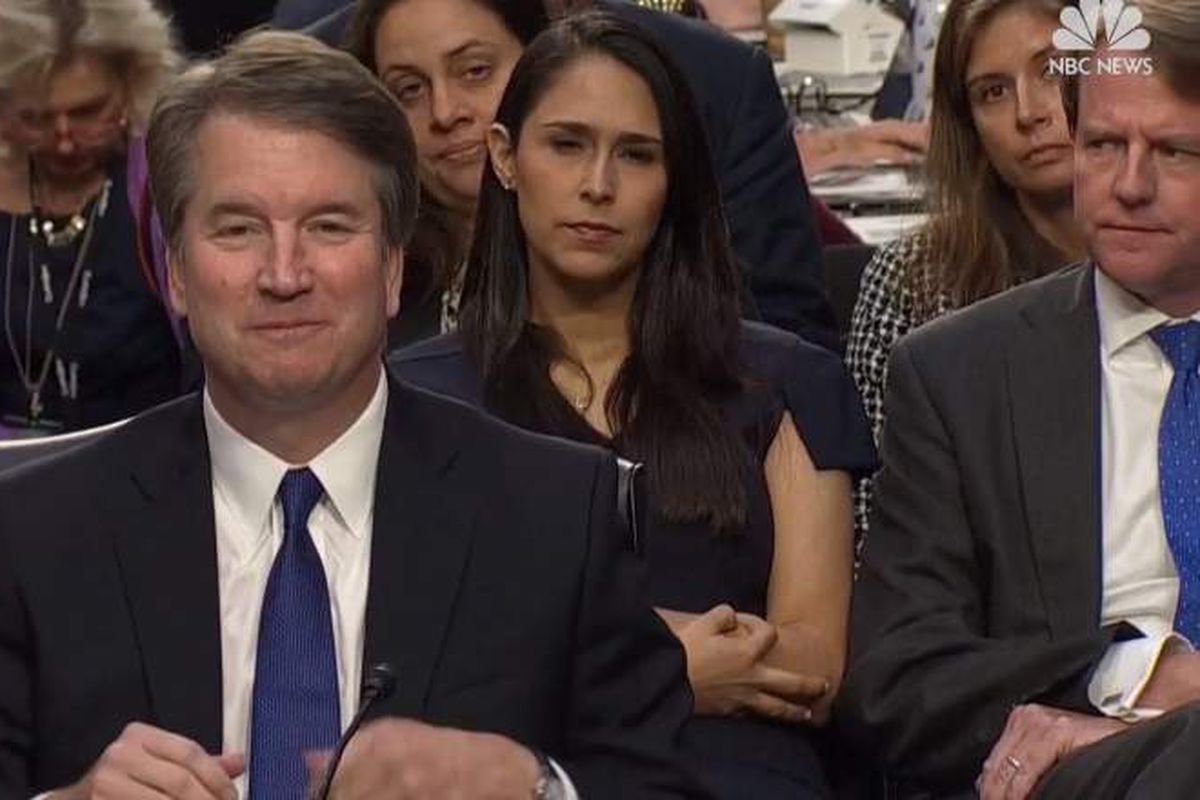 @JordanUhl Great time to remind everyone of that time WH employee #ZinaBash flashed the white power symbol during the #KavanaughHearings