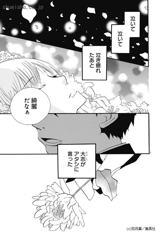 \クッキー5月号/【きのう、きょう、あした/如月園】人の寿命が視える世界の物語。百子のハトコ・大志は、早世した「めいちゃん」を想い続けて大人になってもフラフラ暮らしている。彼を心配する百子は、ある日、大志の日記らしきノートを見つけて…!?
https://t.co/YJnnmRylCD