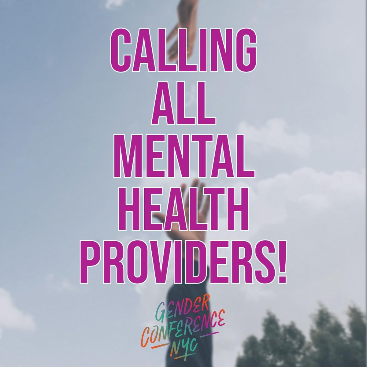 genderconfnyc's tweet photo. We are happy to offer continuing ed credits to NY and CT LMSW, LCSW and LMFTs and Psychologists!  Find out more info here https://t.co/dGhVZCfptF

Register today! https://t.co/PfQOQwpUN3 

#supportmatters #gcnyc #gcnyc2019 #genderandfamilyproject #gfp #pflagnyc #pflag https://t.co/URtAb8554B