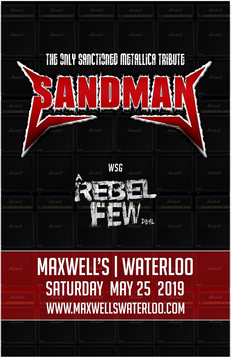 This show is fast approaching. #maxwells #livemusic #db4l <a href="/maxwellsmusic/">Maxwell's Waterloo</a>