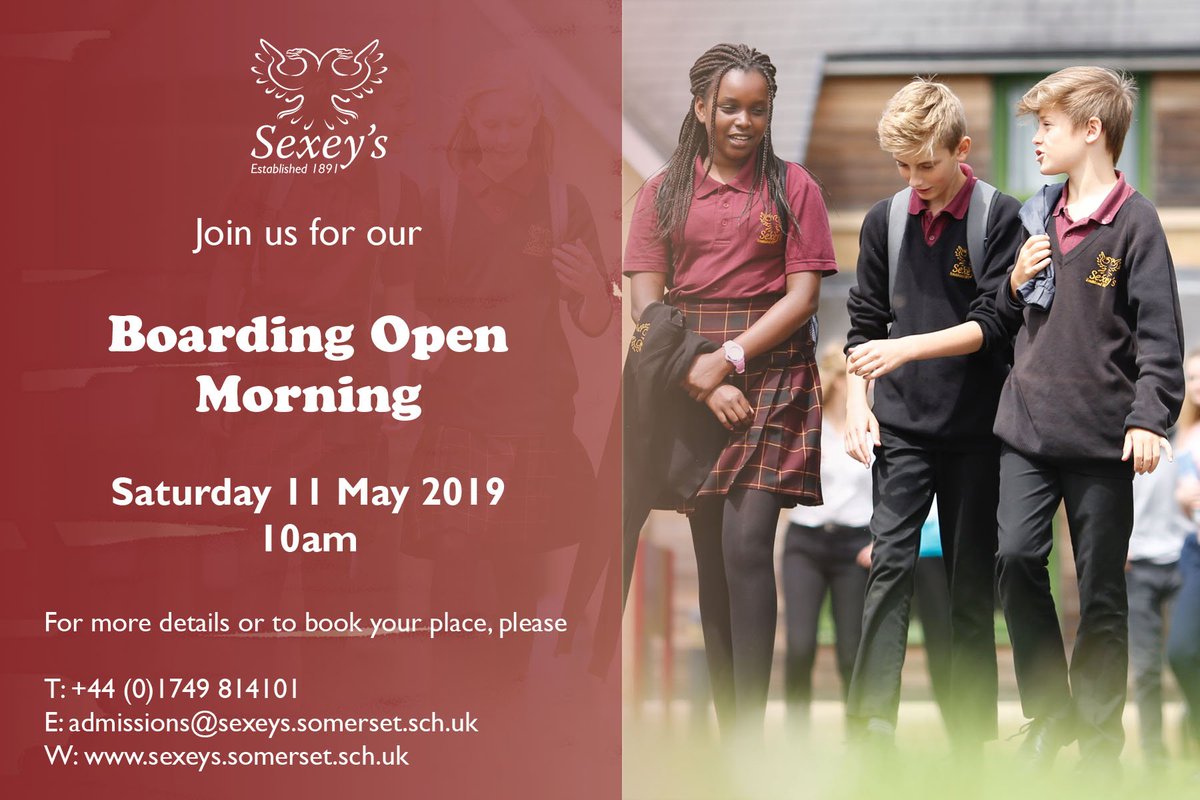 SexeysSchool's tweet photo. Looking forward to welcoming you at our Boarding Open Morning tomorrow, 10am, Macmillan House! See you there 🎉 https://t.co/JXSDQgF4Pc #stateboarding #openday https://t.co/B6q9aHCE3z