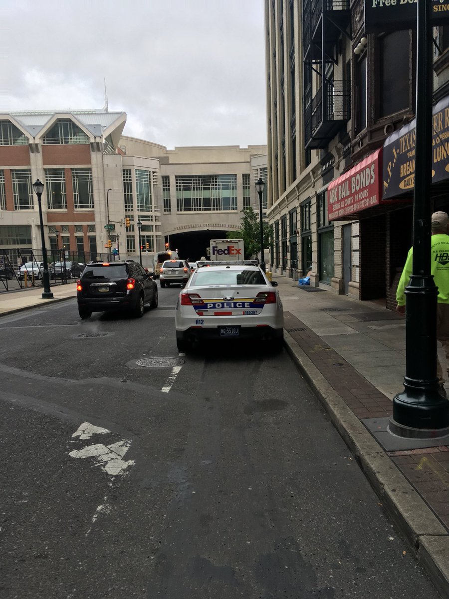 13th St has a buffered bike lane.

Companies like @ups <a href="/FedEx/">FedEx</a> <a href="/JuliusSilvert/">Julius Silvert</a> <a href="/WBMasonCo/">W.B. Mason Co.</a> abuse this lane.

Businesses like El Vez, <a href="/squareonecoffee/">Square One Coffee</a>, <a href="/barbuzzo/">Barbuzzo Restaurant</a> benefit from this abuse.

<a href="/PhilaParking/">The PPA</a> occasionally tickets, but never tows even though this is a tow away zone. #bikephl
