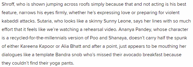 mollyv1991's tweet photo. #soty2review #ankurpathak seems to have spent more brain power analysing the film than the makers have. Of course I wont watch it, but @aktalkies your review was entertaining.
from huffington post https://t.co/Qu5e7Nb9rk