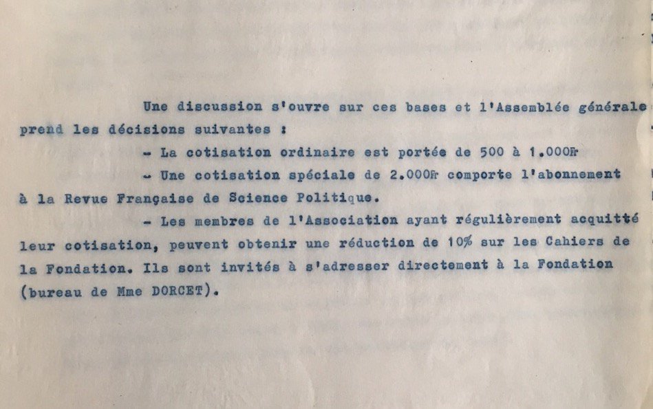 afspinfos's tweet photo. #70ansAFSP Quand la cotisation à l'AFSP coûtait 1000 francs... mais doublait en une année ! C'était en 1956.
En 2019, les tarifs de cotisation sont en baisse par rapport à l'an dernier ;-)
Pas encore membre ? Alors c'est le moment alors de réparer ça : https://t.co/IazmqAMm4J https://t.co/TxlvfuqT5A