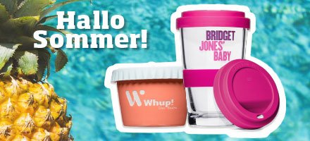 #Werbeartikel für den Sommer ☀ 
Mit dem #Smoothie2Go Becher &amp; #Eisbecher »Jogi« gibt's bei #Mahlwerck echte Stilikonen. Laden Sie Ihre Marke mit positiven Sommer-Emotionen auf! ✿ Individuell bedruckt mit Logo ✓ Gravur ✓ Glasur ✓ #Werbetassen
ow.ly/s9Lr50u6o0f