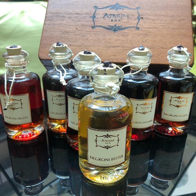 cocktaillovers's tweet photo. Special Negroni Box selection on the menu @fsflorence. Bellisimo! #florencecocktailweek #negroni #100yearsofnegroni ##FCW19 #tcl https://t.co/qubPJTL0w4