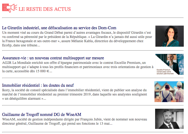 ProfessionCGP's tweet photo. [#VendrediLecture] #CGP, que s'est-il passé cette semaine en #GestionDePatrimoine ? Retrouvez la News Hebdo qui dresse le récap' de l'info qu'il ne fallait pas manquer: https://t.co/edDorbNs8c https://t.co/xGiiPcCpLx
