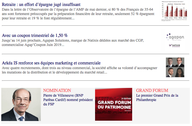 ProfessionCGP's tweet photo. [#VendrediLecture] #CGP, que s'est-il passé cette semaine en #GestionDePatrimoine ? Retrouvez la News Hebdo qui dresse le récap' de l'info qu'il ne fallait pas manquer: https://t.co/edDorbNs8c https://t.co/xGiiPcCpLx