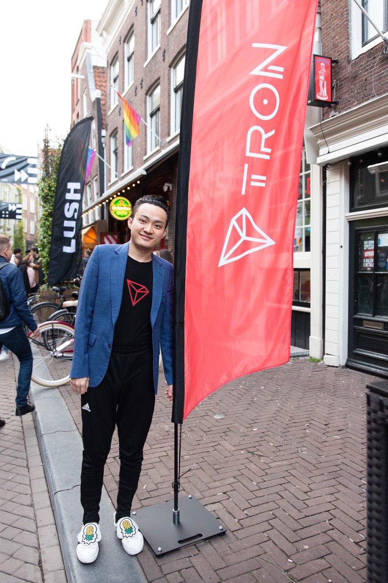 Yesterday, celebrated the end of Day 1 of #TNW2019 in the heart of Amsterdam with a #TRON sponsored party! Had a blast seeing new and familiar faces, thanks for coming! #TRX