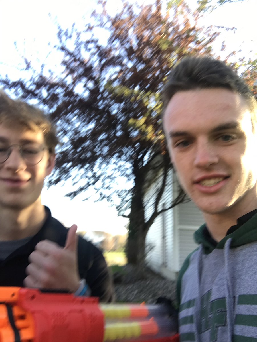 Connor Chalmers of Slippery When Wet has eliminated Bishop Schugel of Mytnik’s Militia <a href="/victorianerf/">NERF WAR 2019</a> #whoops #kingchalm #gohardinthepaint #earlybirdgetstheworm #checkmate