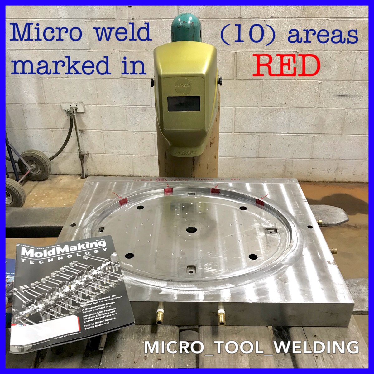 micro_tool_weld's tweet image. #Moldmaking, design &amp;amp; repair. We always find time to read up on the latest #moldmakingtechnology
#manufacturing #toolanddie #toolmaker #toolrepair #moldmaker #moldrepair #moldwelding #laserwelding #tigwelding #microwelding #precisionwelding #laserweldingsolutions #microtigwelding
