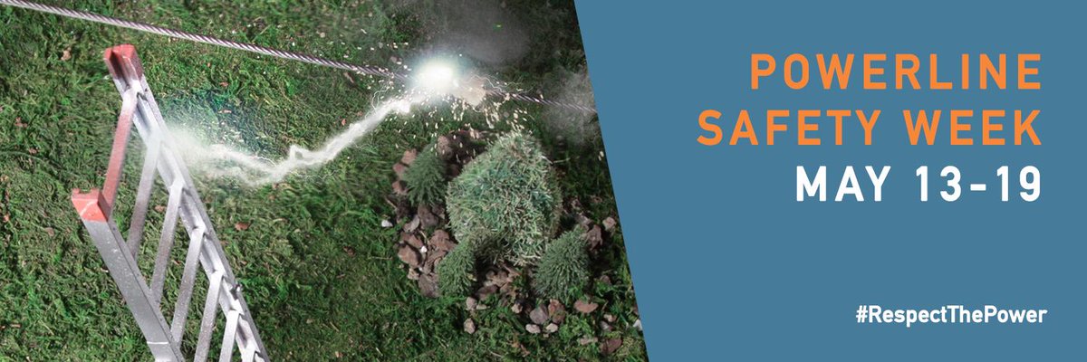 wnhydro's tweet image. Powerline Safety Week is approaching! From May 13-19 we're partnering with @homeandsafety to encourage Ontarians to remain vigilant of powerlines when doing work at home or on the job. #RespectThePower