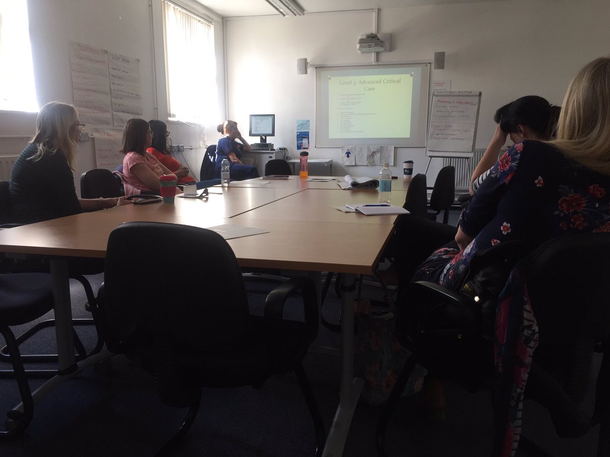 jo_erez's tweet photo. Today we have been running our Children’s Hospital Bleep Holder Study Day. We have been designing our ideal Bleep Holder as well as learning about acuity levels and understanding the role of the bleep holder. #greatday #bleepme https://t.co/CxGX9eYmTH